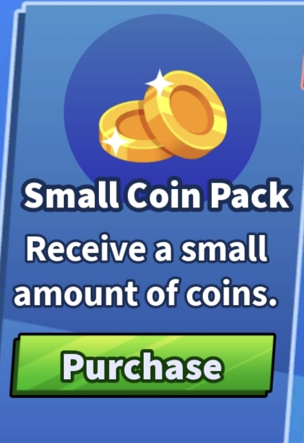 Small Coin Pack (1.000 Coin)